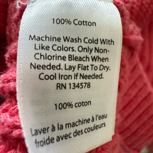 Vineyard Vines Pink Crew Neck Sweater with Relaxed Fit - Picture 10 of 10